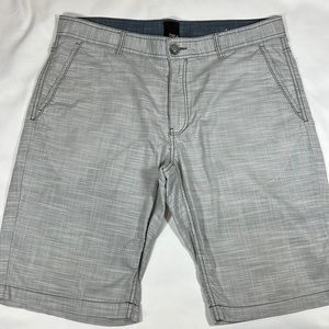 Bar III Mens Light Grey Shorts Size 36